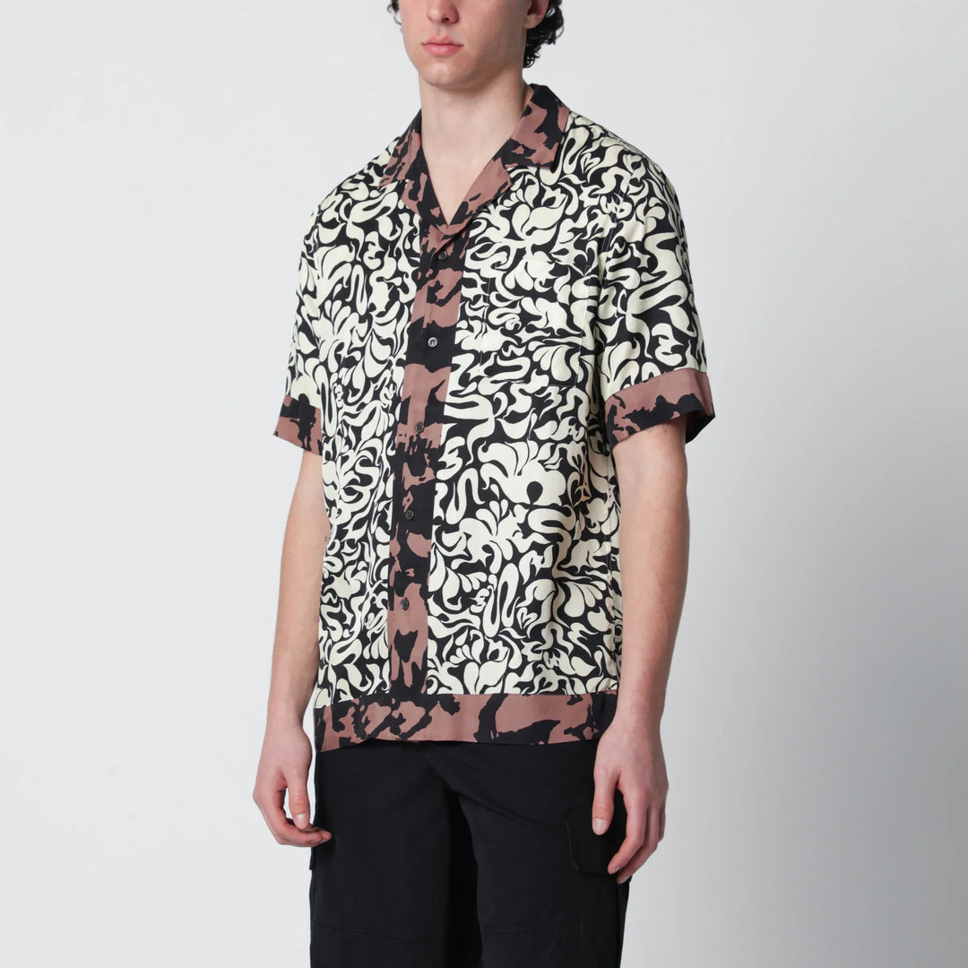 Dries Van Noten - Shirt with Graphic Squiggle print Brand Apparel & Accessories > Clothing > Shirts & Tops 48 IT