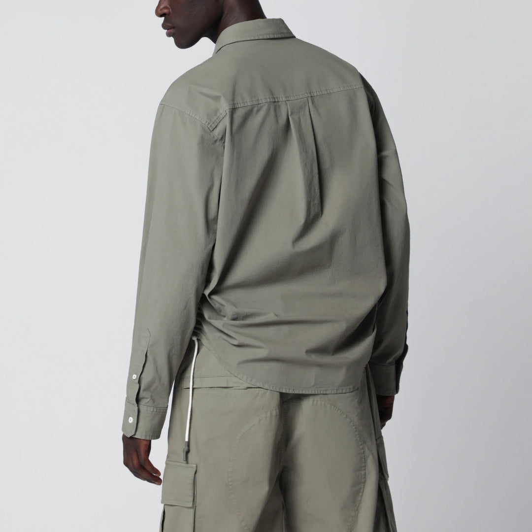 Dsquared2 - Military green cotton shirt Brand Apparel &amp; Accessories > Clothing > Shirts &amp; Tops 50 IT