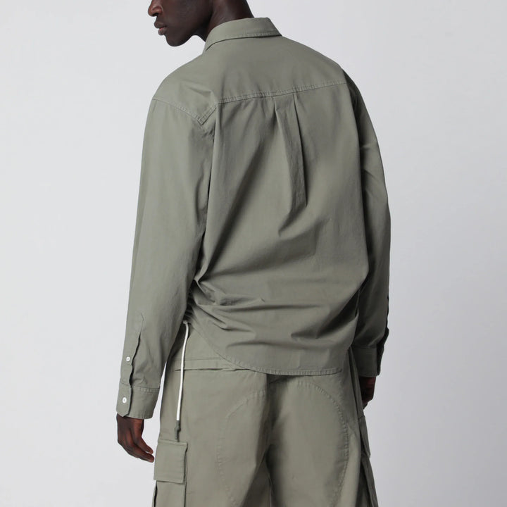 Dsquared2 - Military green cotton shirt Brand Apparel &amp; Accessories > Clothing > Shirts &amp; Tops 50 IT