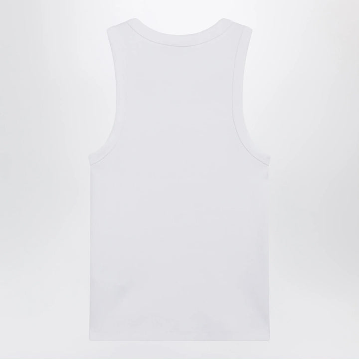 Givenchy - White slim-fit tank top with logo Brand Apparel &amp; Accessories > Clothing > Shirts &amp; Tops