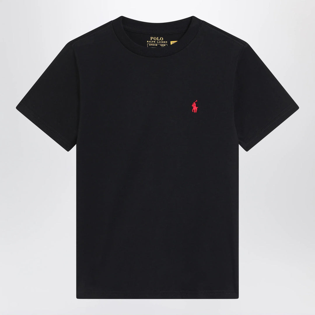 Polo Ralph Lauren - Black cotton T-shirt Brand Apparel &amp; Accessories > Clothing > Shirts &amp; Tops