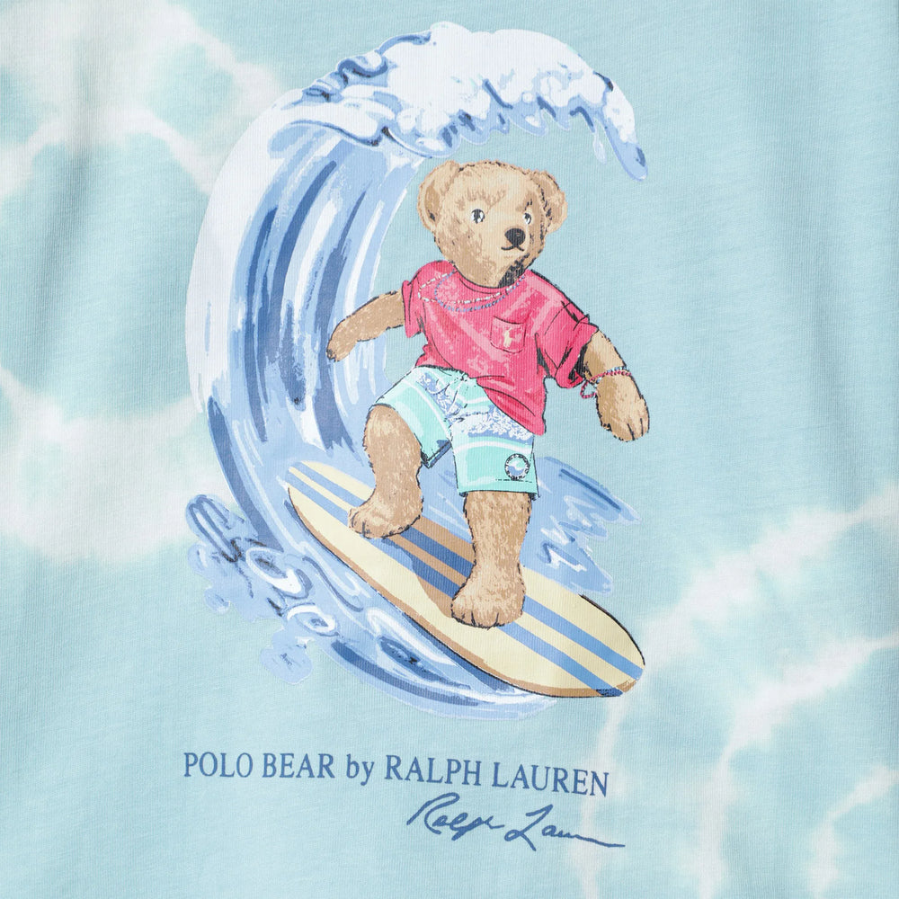 Polo Ralph Lauren - Polo Bear tie-dye cotton T-shirt Brand Apparel & Accessories > Clothing > Shirts & Tops 2