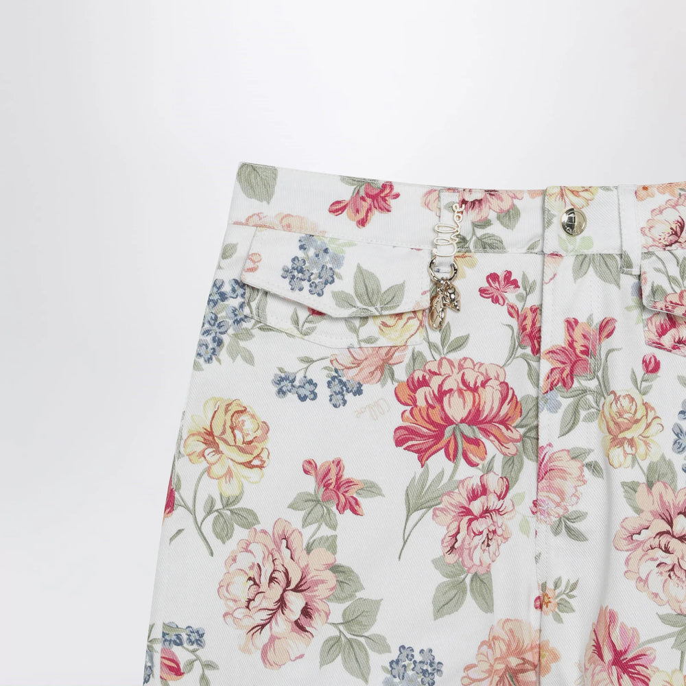 Chloé - Cotton floral print shorts Brand Apparel & Accessories > Clothing > Shorts 8