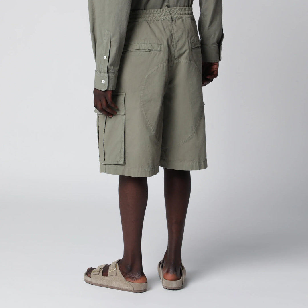 Dsquared2 - D2 Cargo ripstop cotton cargo shorts in oak Brand Apparel &amp; Accessories > Clothing > Shorts