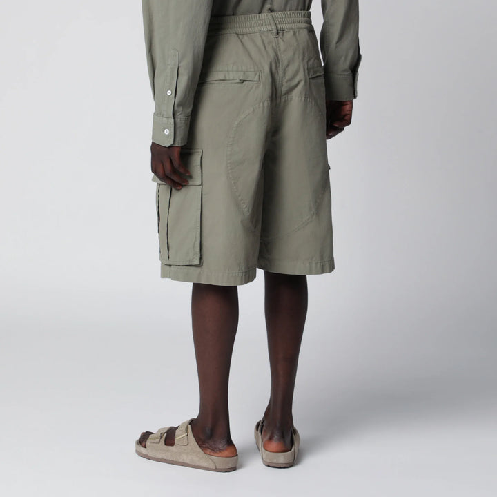 Dsquared2 - D2 Cargo ripstop cotton cargo shorts in oak Brand Apparel &amp; Accessories > Clothing > Shorts