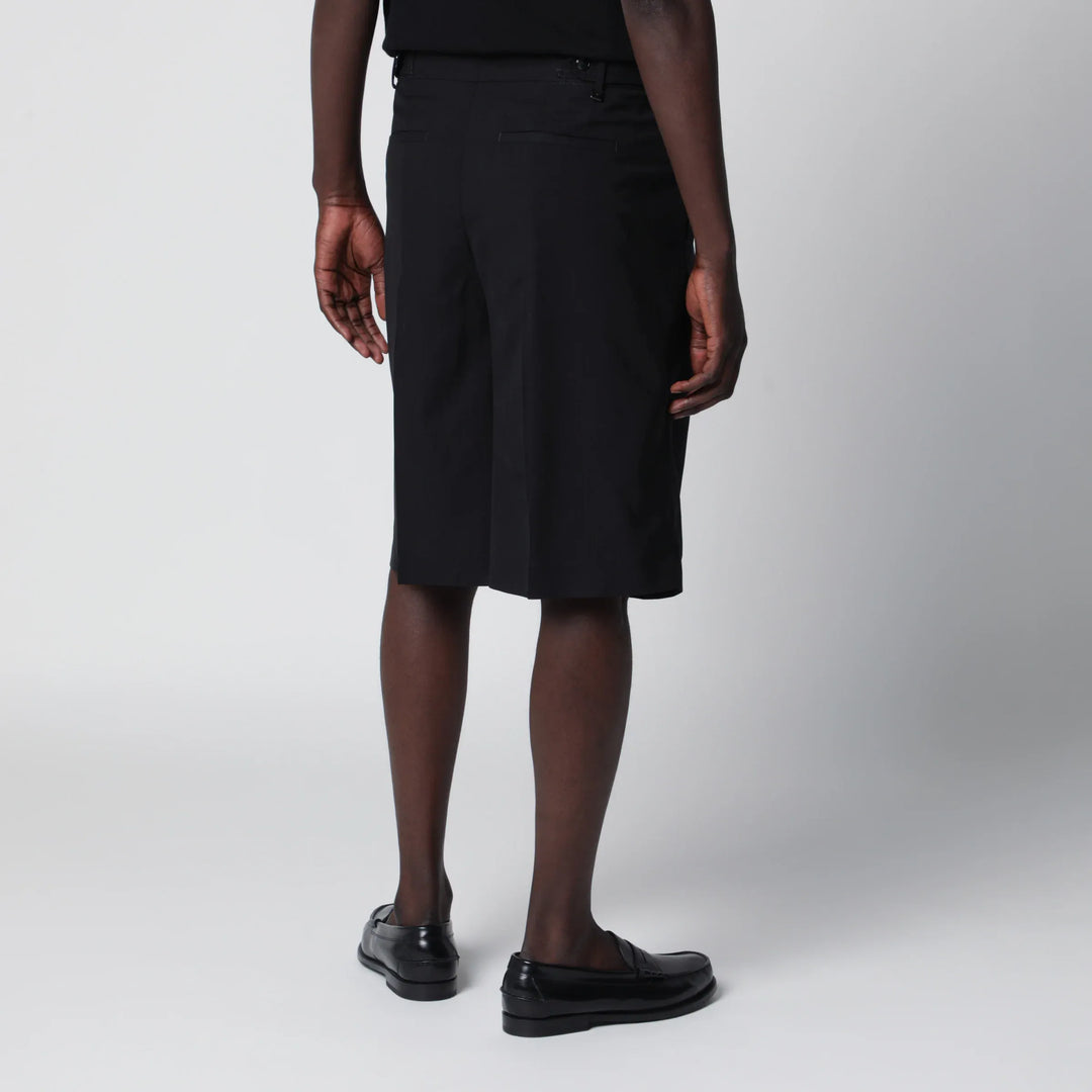 PT Torino - Black cotton Bermuda shorts Brand Apparel &amp; Accessories > Clothing > Shorts