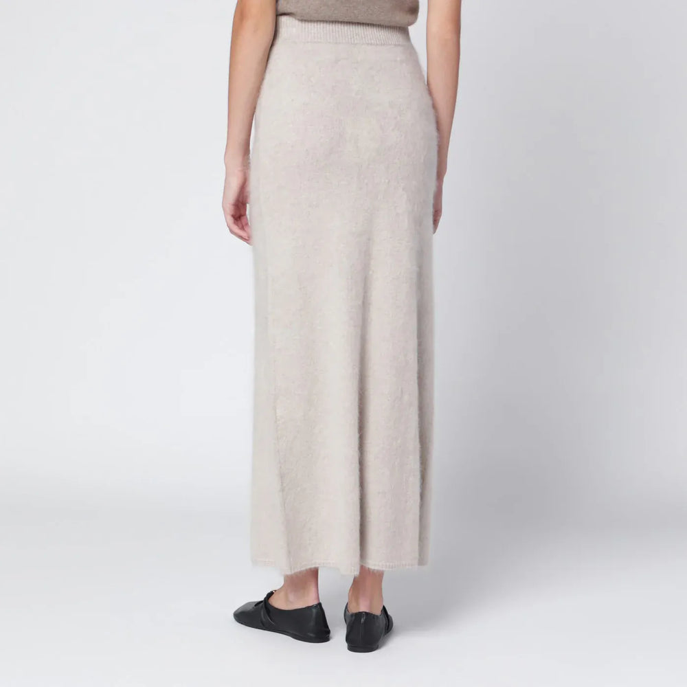ALMADA LABEL - Umi skirt in taupe cashmere Brand Apparel & Accessories > Clothing > Skirts M