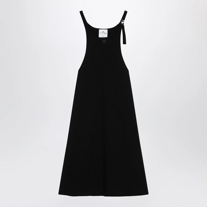 Courrèges - Black ribbed mini dress Brand Apparel &amp; Accessories S