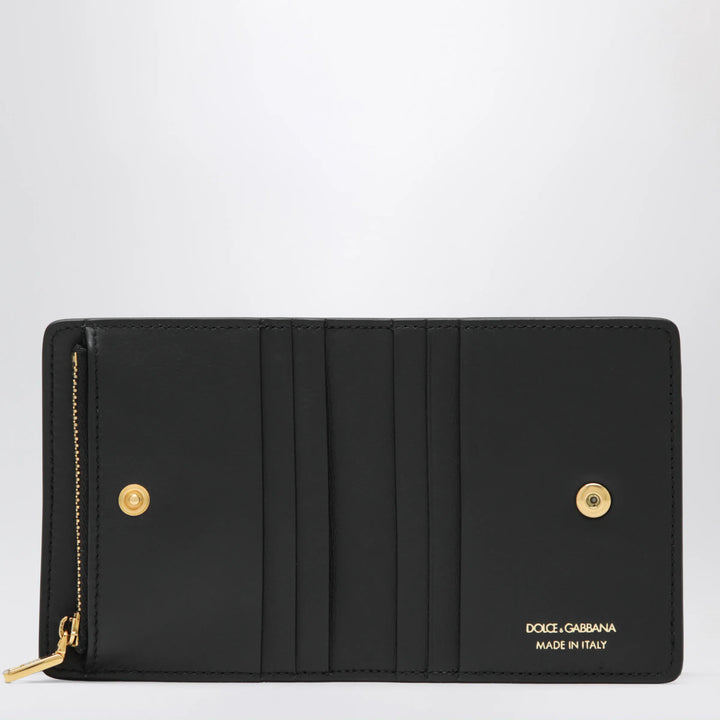 Dolce&amp;Gabbana - Black leather wallet with DG logo Brand Apparel &amp; Accessories TU