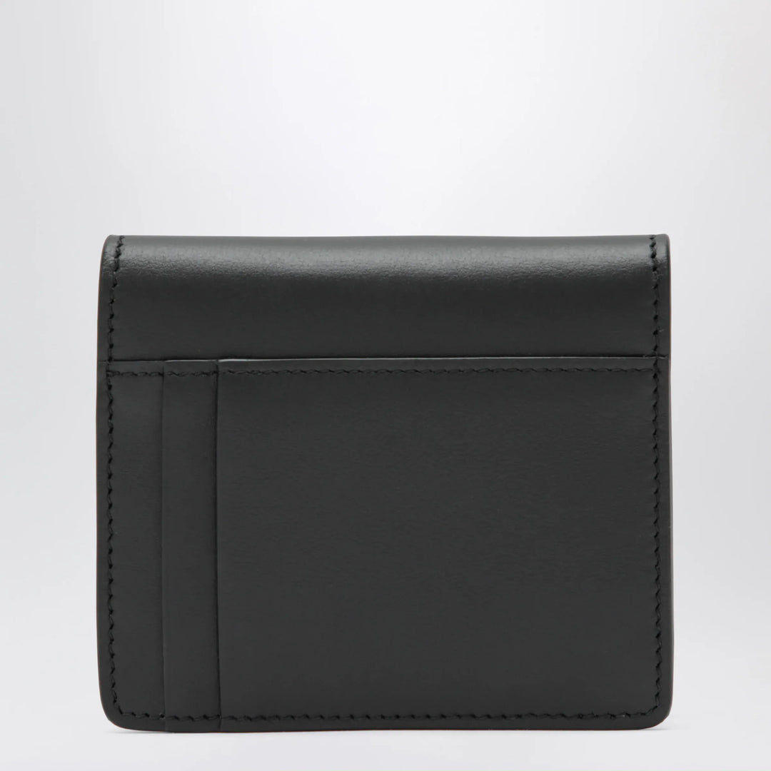 Dolce&amp;Gabbana - Black leather wallet with DG logo Brand Apparel &amp; Accessories TU
