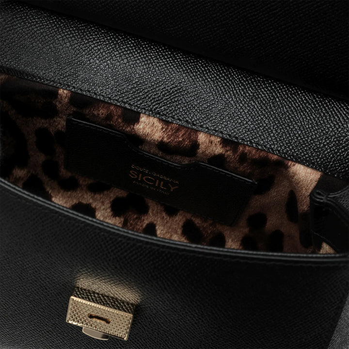 Dolce&amp;Gabbana - Medium black Sicily Hand Bag Brand Apparel &amp; Accessories