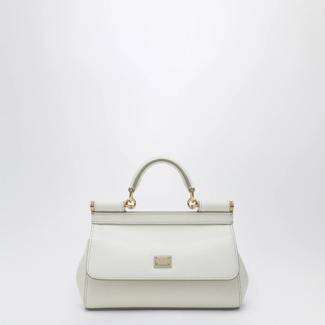 Dolce&Gabbana - Small Sicily handbag in white Brand Apparel & Accessories