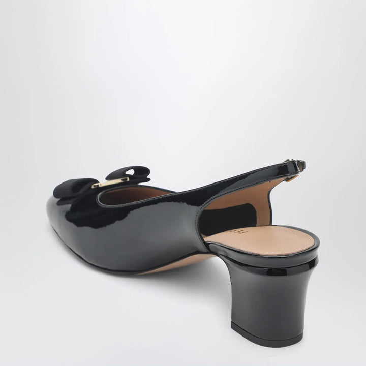 Ferragamo - Black Vara bow slingback shoes Brand Apparel &amp; Accessories