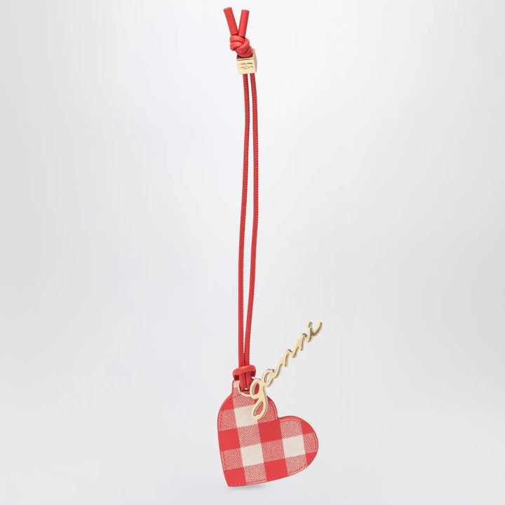 GANNI - Heart-shaped mirror Bou red Brand Apparel &amp; Accessories TU