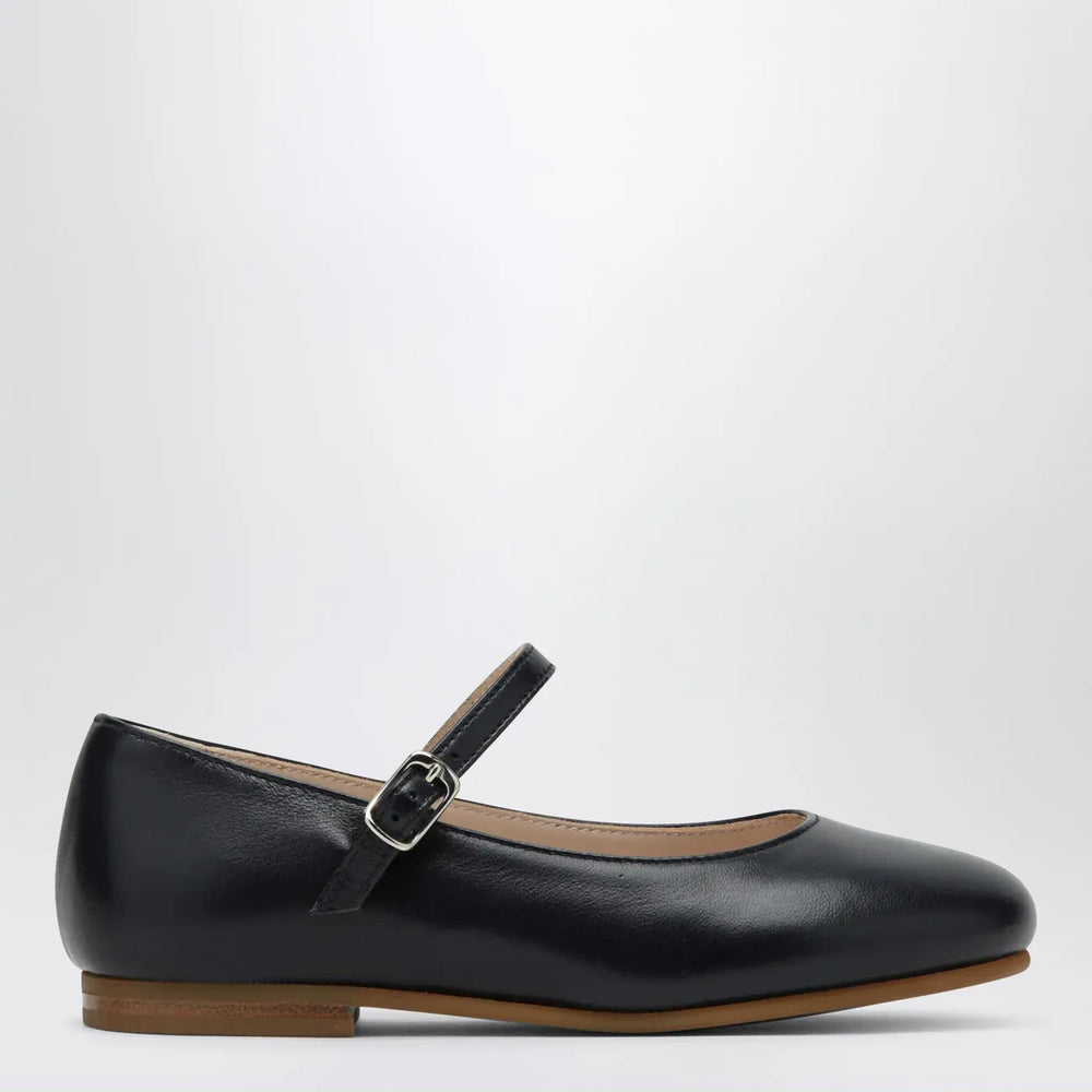 Il Gufo - Blue ballet flats in leather with strap Brand Apparel & Accessories 27