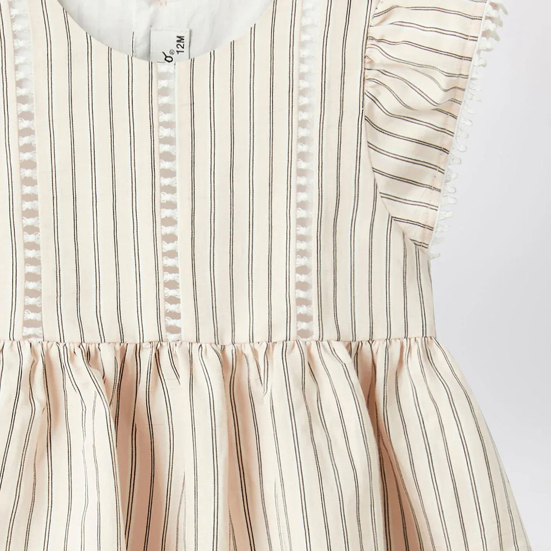 Il Gufo - Striped dress with ruffles Brand Apparel &amp; Accessories