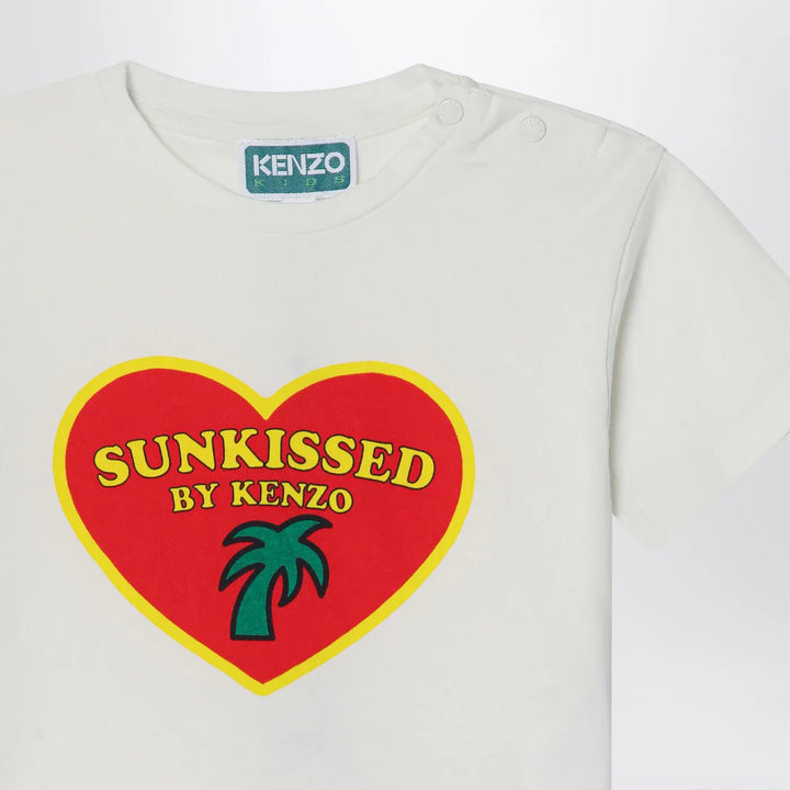 KENZO - White/red two-piece suit in cotton Brand Apparel &amp; Accessories 4A