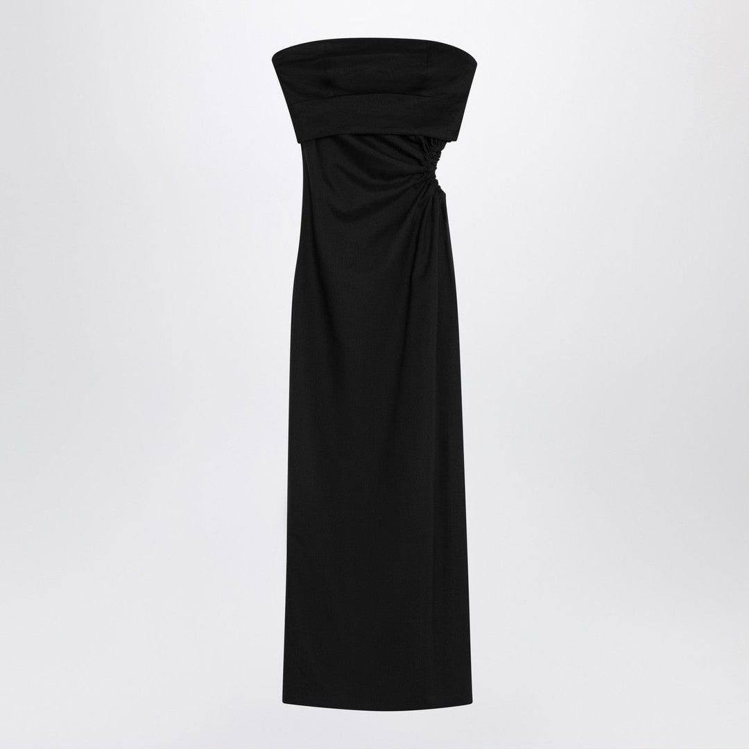 Apparel &amp; Accessories Max Mara - Black bustier dress in wool blend Brand
