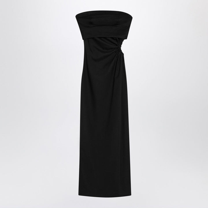 Apparel &amp; Accessories Max Mara - Black bustier dress in wool blend Brand