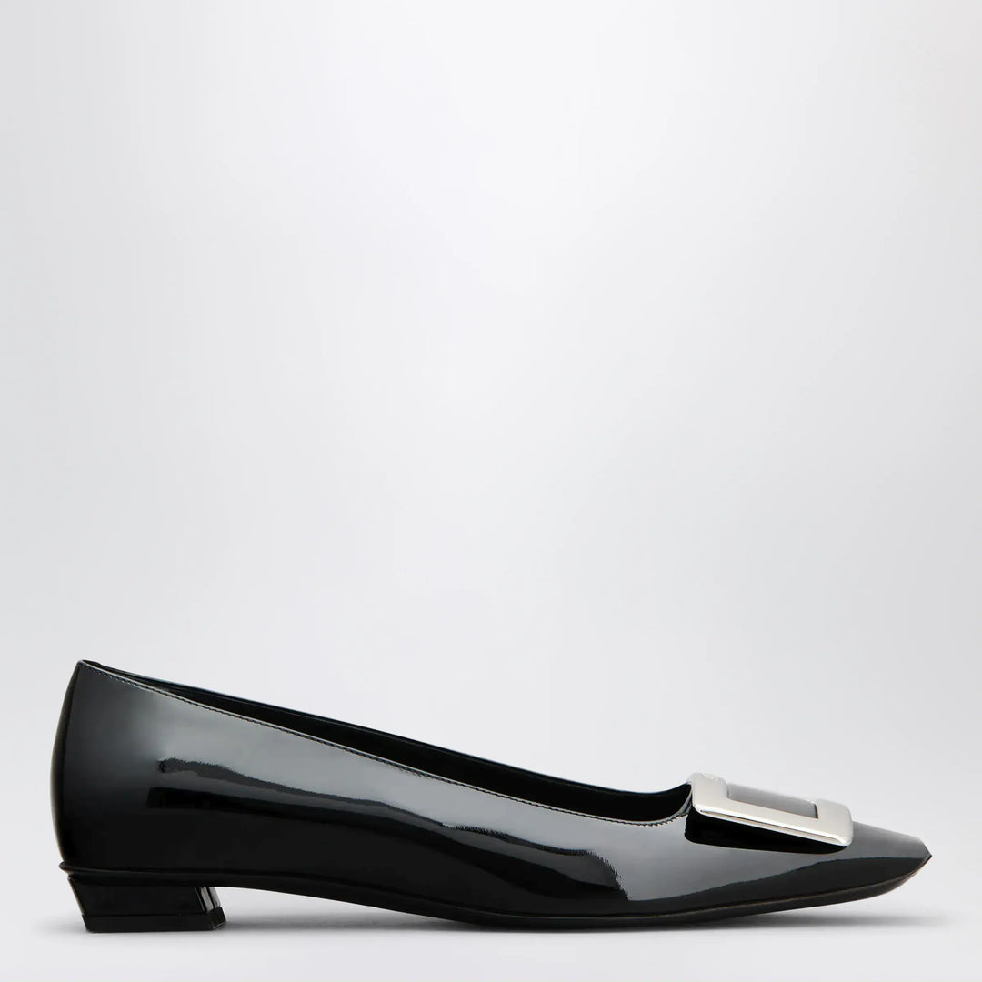 ROGER VIVIER - Belle Vivier black patent leather ballet flats Brand Apparel & Accessories 38 IT