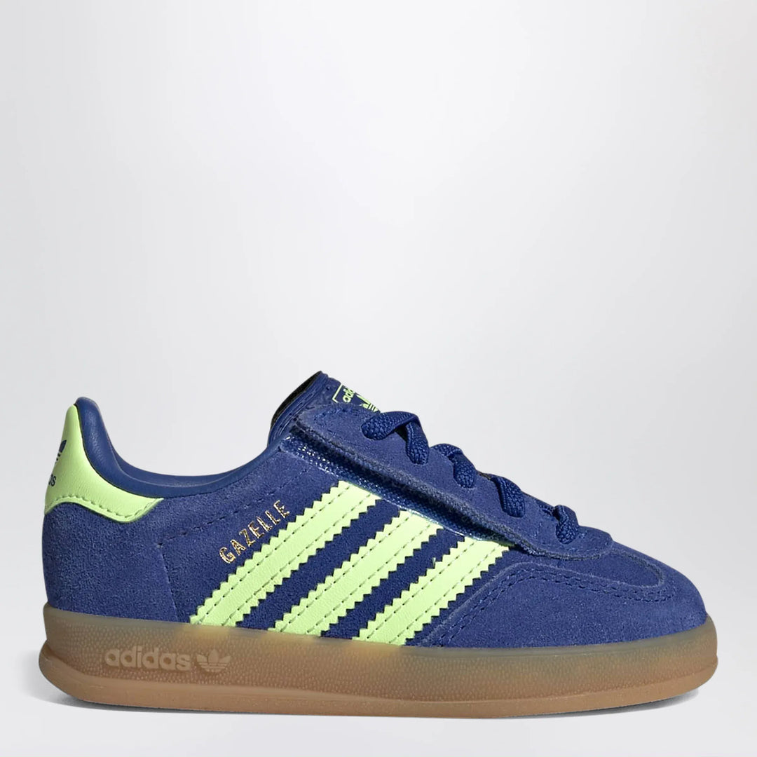 adidas Originals - Gazelle Indoor sneakers in Royal Blue / Green Spark / Gold Metallic Brand Apparel & Accessories > Shoes 19