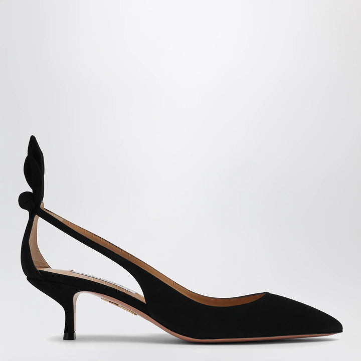 Aquazzura - Black suede Deneuve pumps Brand Apparel &amp; Accessories > Shoes