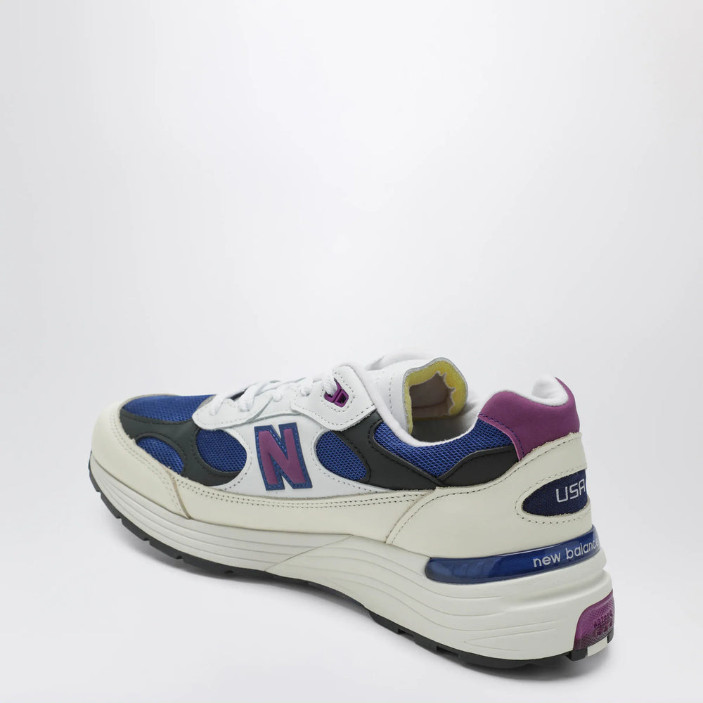 New Balance - Made in USA 992 sneakers White/Blue Brand Apparel & Accessories > Shoes