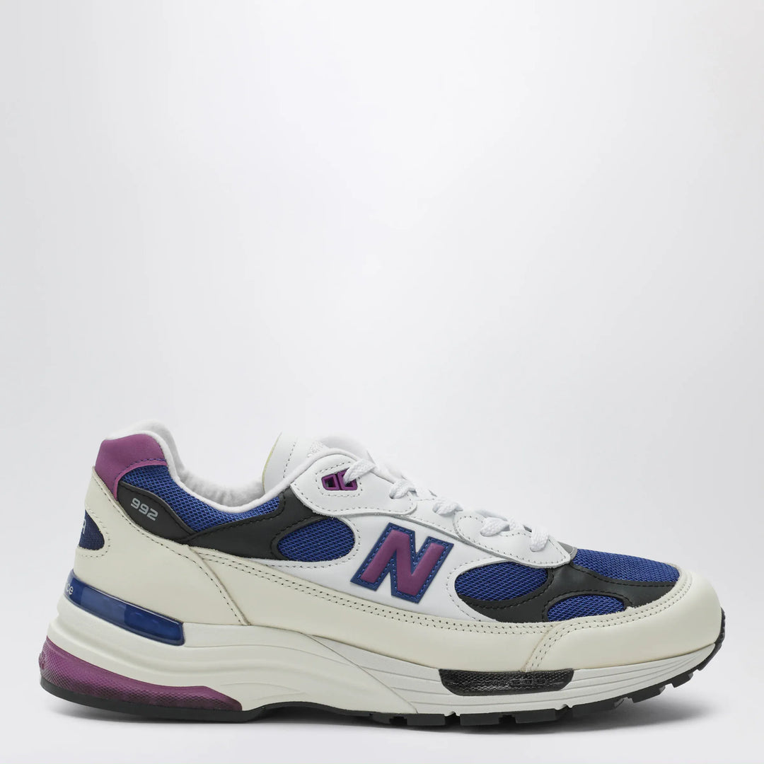 New Balance - Made in USA 992 sneakers White/Blue Brand Apparel & Accessories > Shoes 7,5 US
