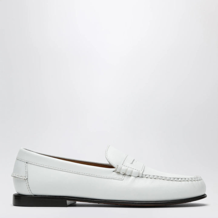 Sebago - Danielle white leather loafers Brand Apparel &amp; Accessories > Shoes