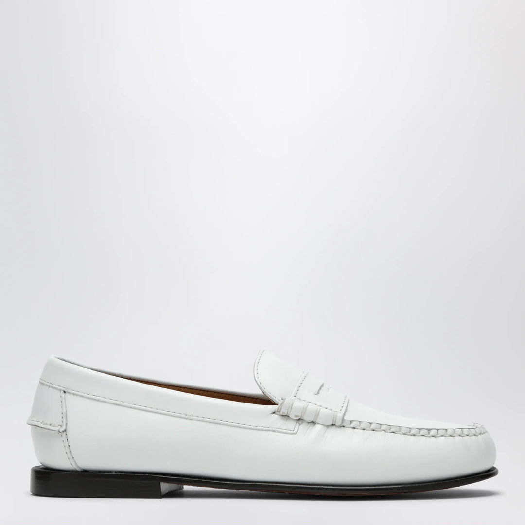 Sebago - Danielle white leather loafers Brand Apparel & Accessories > Shoes 6,5 US