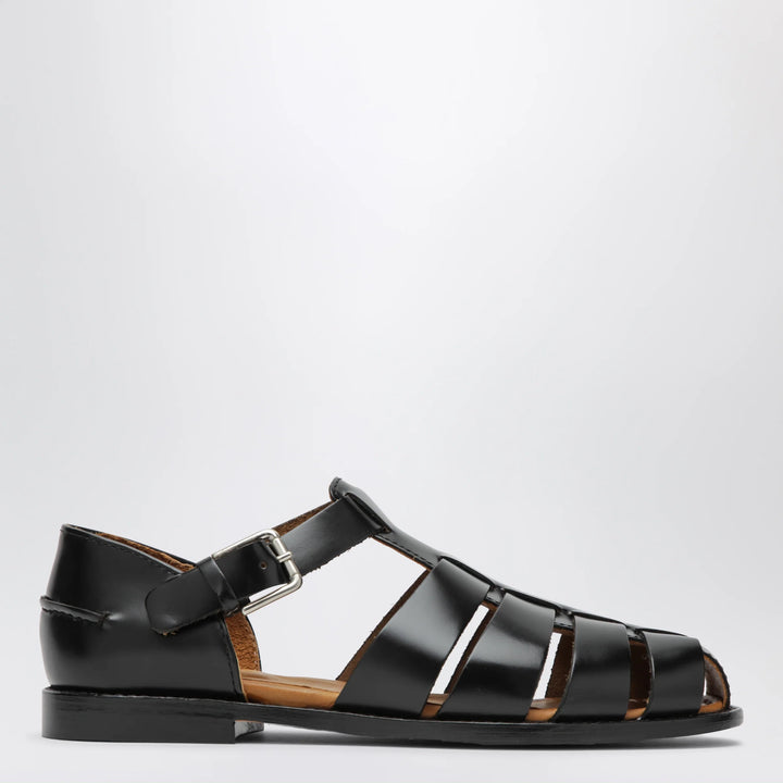 Sebago - Gurkha Tale black leather sandals Brand Apparel &amp; Accessories > Shoes 6,5 US