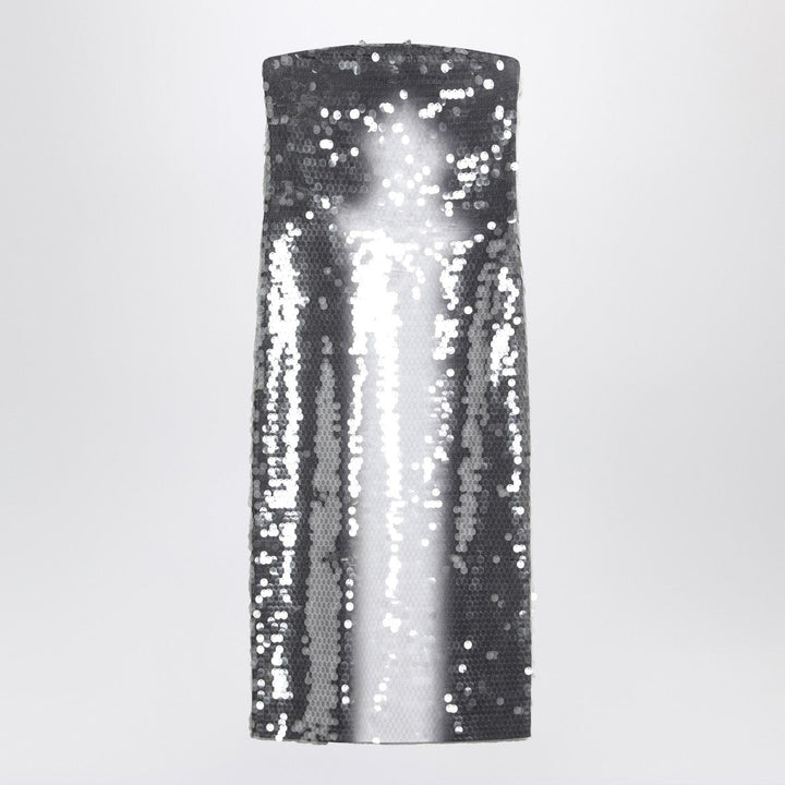 Apparel &amp; Accessories XS Sportmax - Midi dress with gradient sequin effect Brand