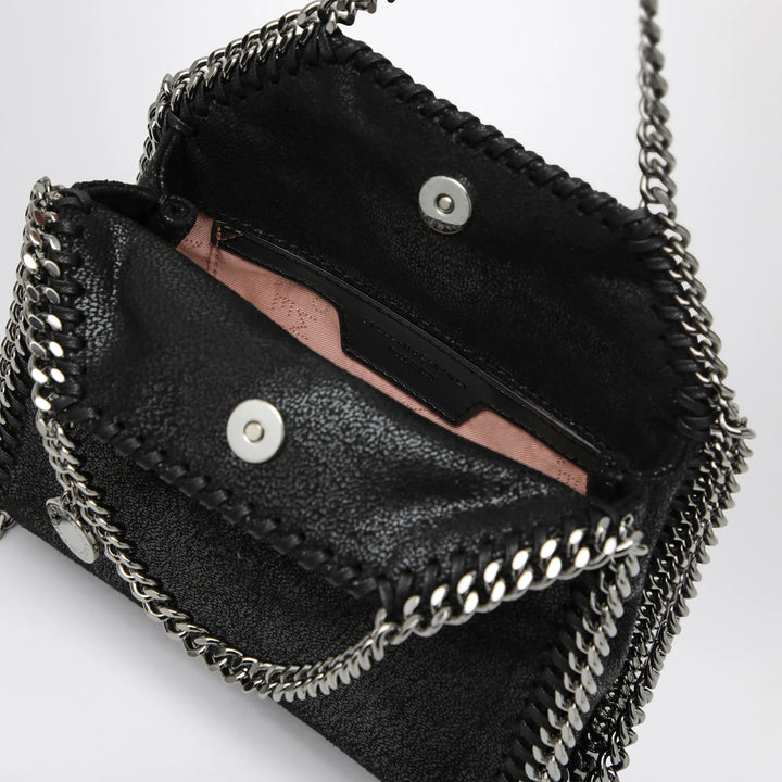 Stella McCartney - Black Falabella micro tote bag Brand Apparel &amp; Accessories U
