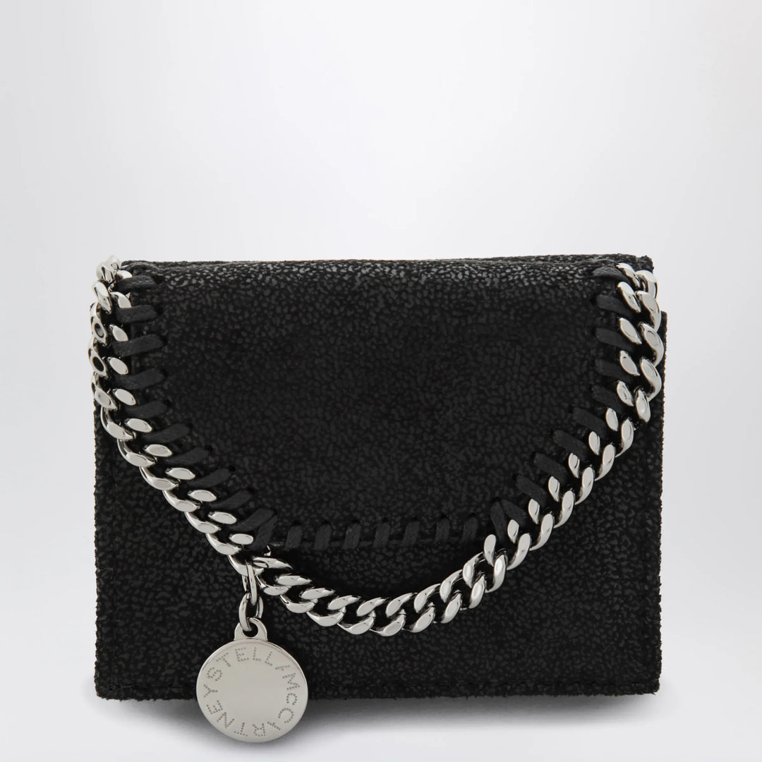 Stella McCartney - Falabella wallet in black Brand Apparel & Accessories U
