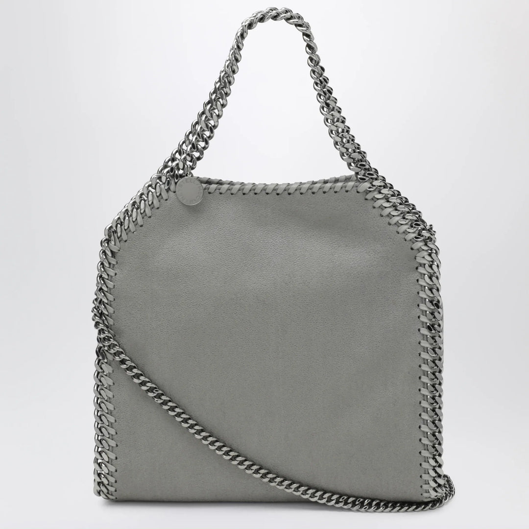 Stella McCartney - Mini Falabella tote bag in light grey Brand Apparel & Accessories TU