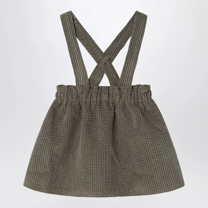 Teddy &amp; Minou - Moss green ribbed overalls Brand Apparel &amp; Accessories 24M