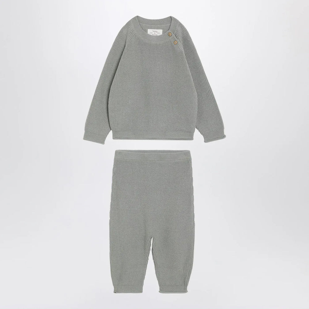 Teddy & Minou - Two-piece suit in sage green Brand Apparel & Accessories 12/18M