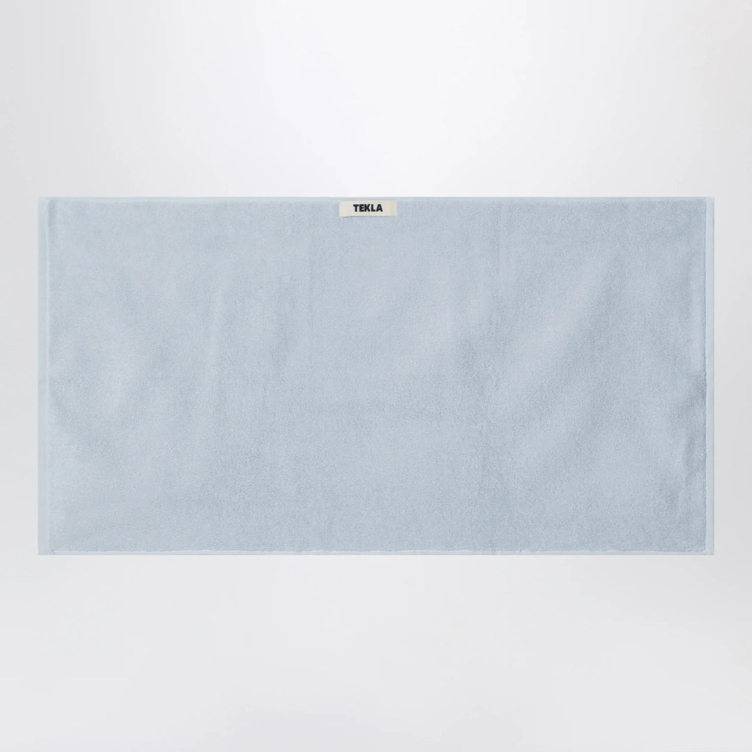 Tekla - Striped light blue bath towel 50x90 cm Brand Apparel & Accessories TU