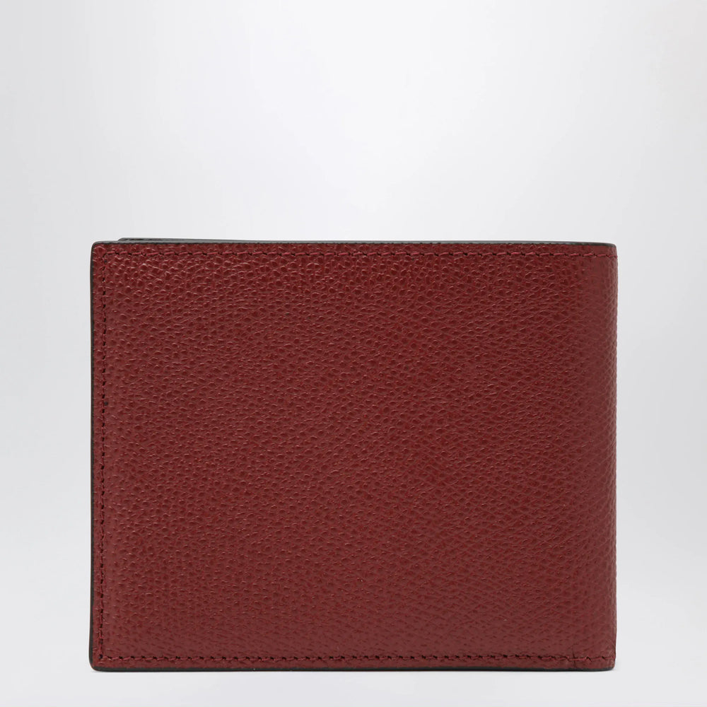 Valentino - Dark red Vlogo Signature bi-fold wallet Brand Apparel & Accessories TU