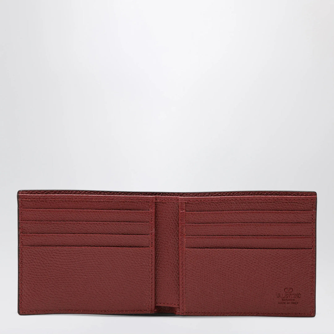 Valentino - Dark red Vlogo Signature bi-fold wallet Brand Apparel &amp; Accessories TU