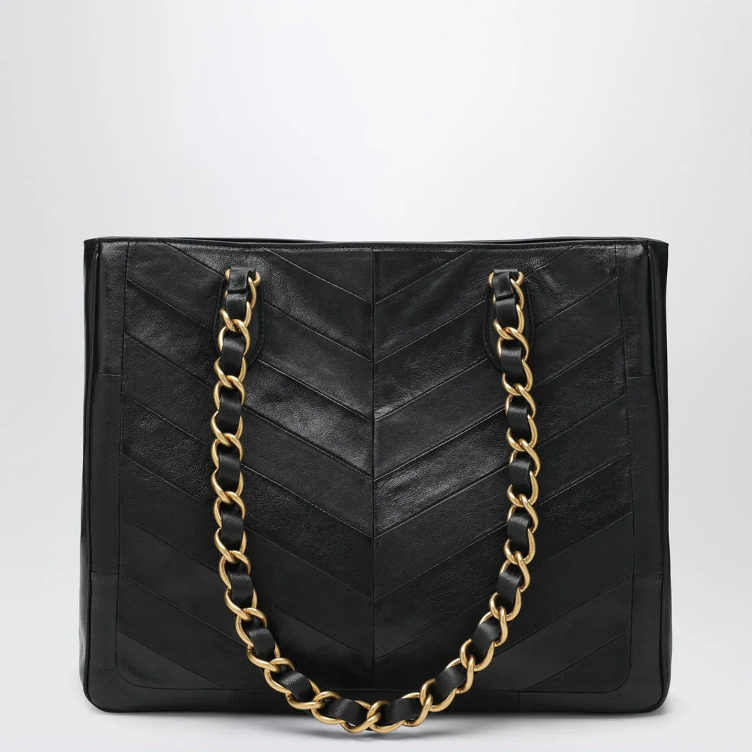 Valentino Garavani - Black Laseine Shopping Bag Brand Apparel &amp; Accessories TU