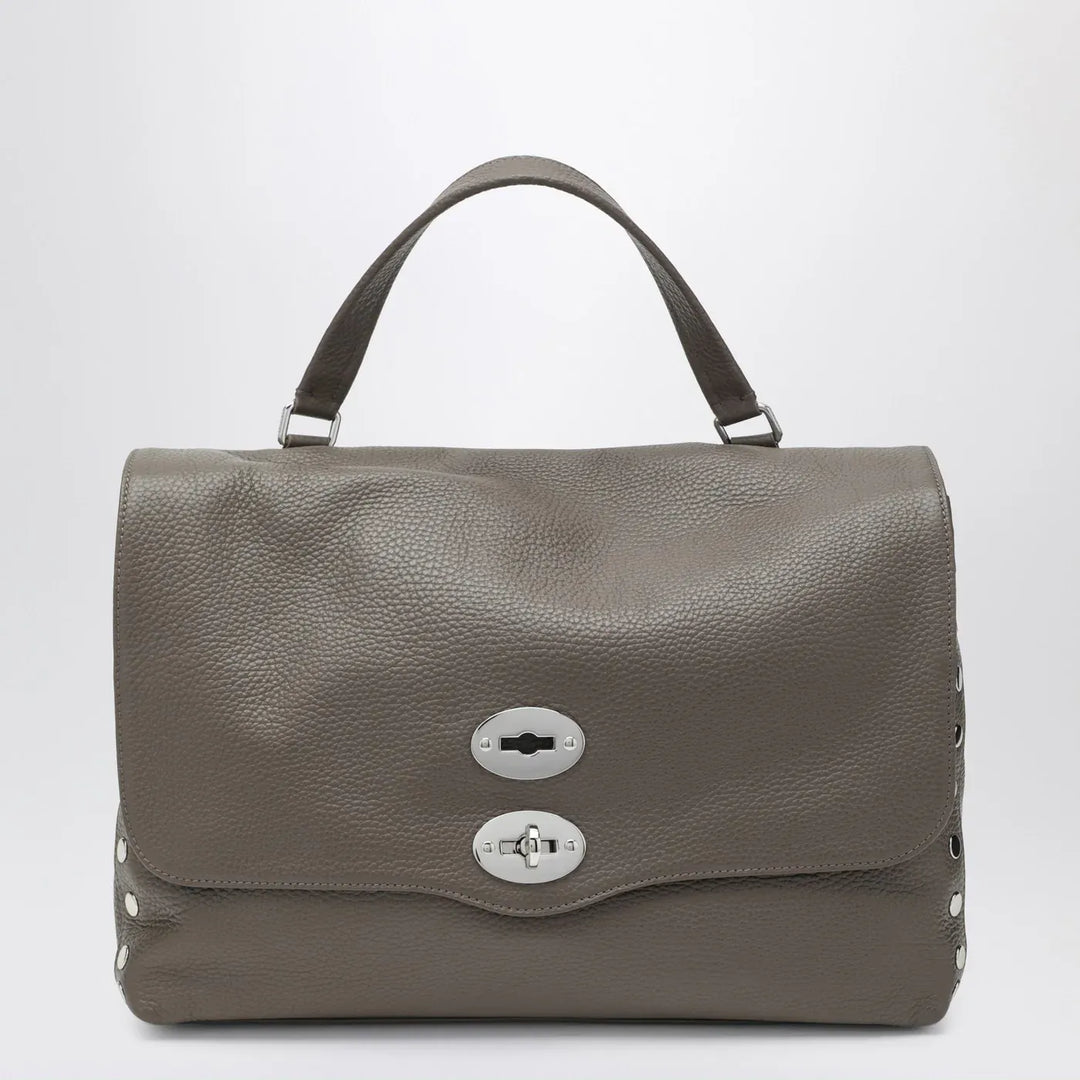 Zanellato - Medium Postina bag in taupe grey Brand Apparel &amp; Accessories U