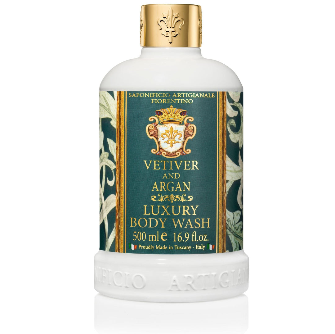 Body and Hand Wash Bundles Saponificio Artigianale Fiorentino Vetiver & Argan Body Wash Brand