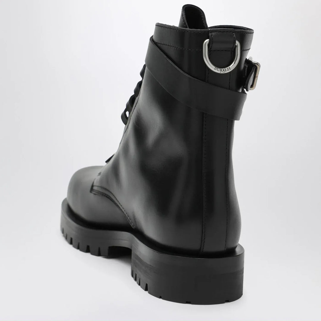 Durazzi Milano - Black combat boots Brand Boots