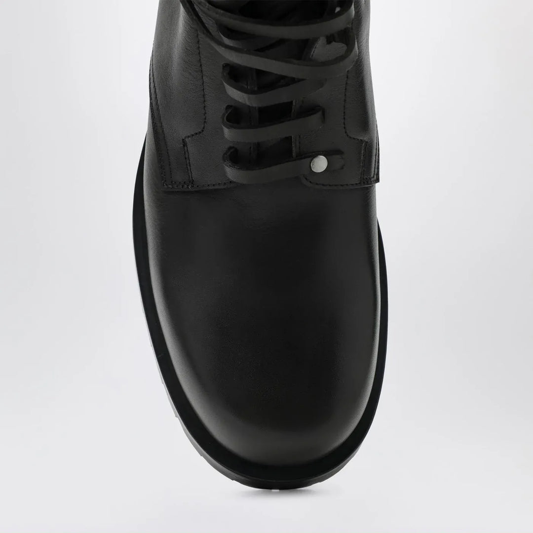 Durazzi Milano - Dark green high combat boots Brand Boots