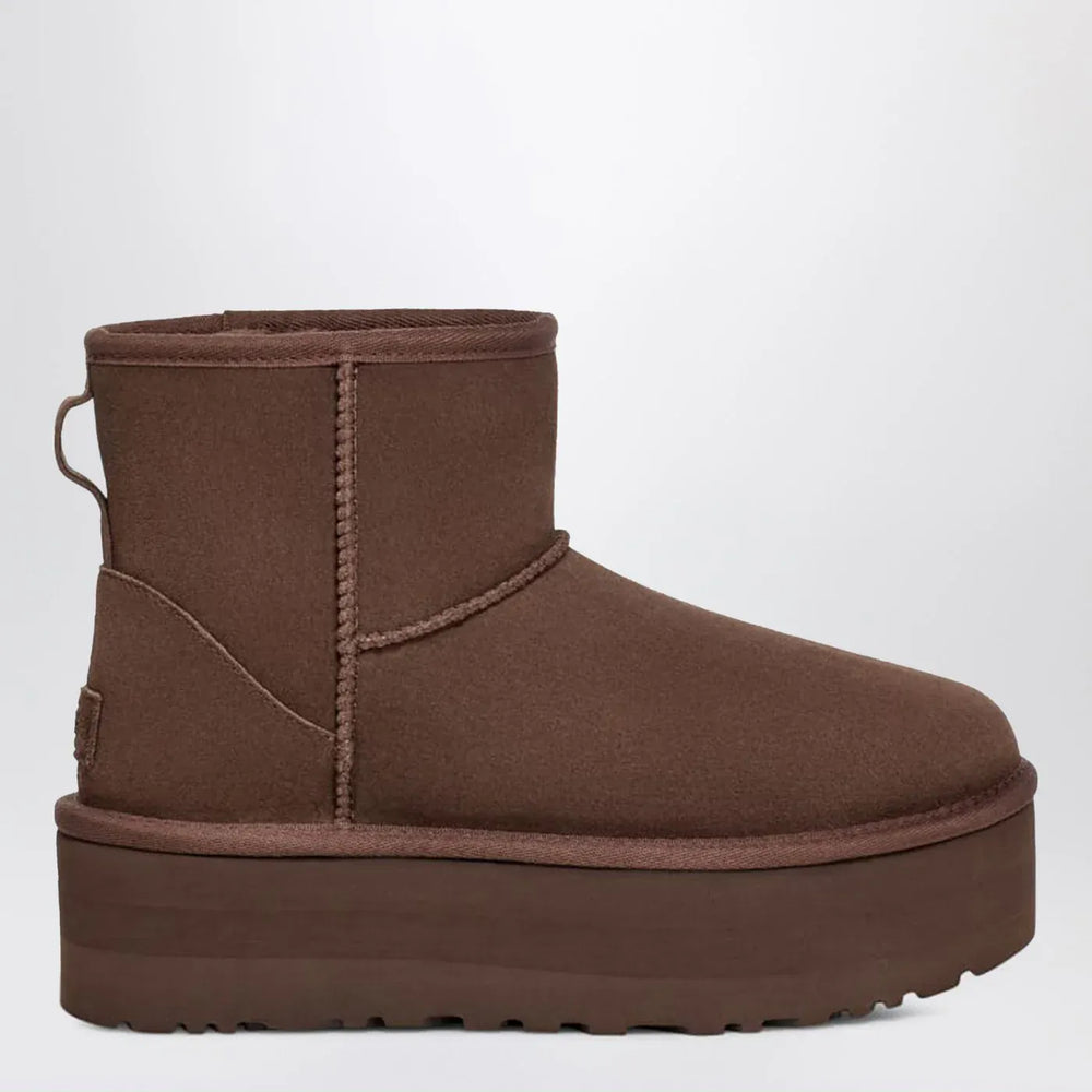 UGG - Classic Mini Boots With Brown Platform Brand Boots 1 US