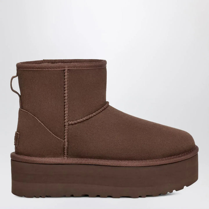 UGG - Classic Mini Boots With Brown Platform Brand Boots 1 US
