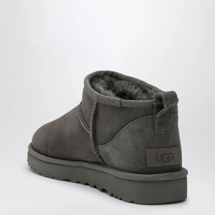 UGG - Classic Ultra Mini grey boot Brand Boots 5 US