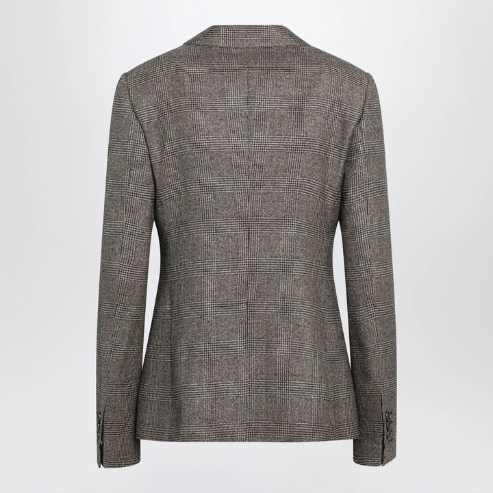 Burberry - Prince of Wales Wool-Blend Single-Breasted Jacket Brand