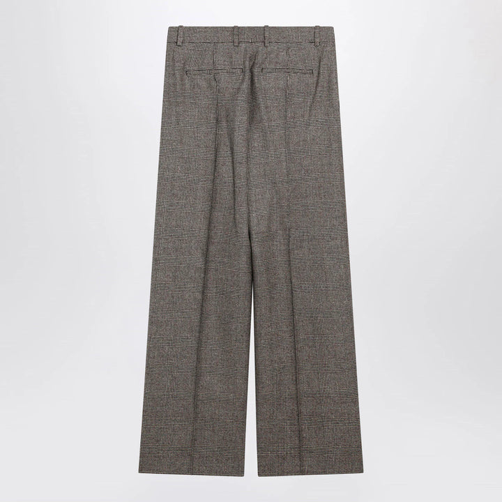 Burberry - Prince of Wales Wool-Blend Trousers Brand